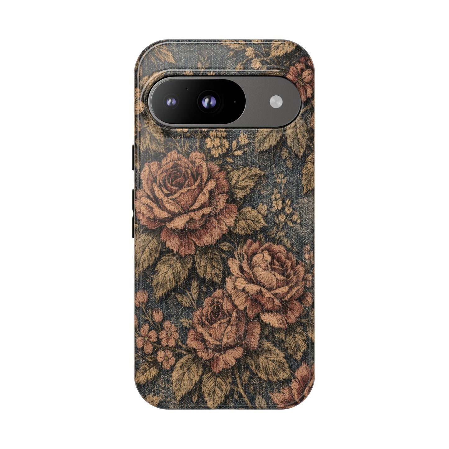 Denim Blooms Tough Case