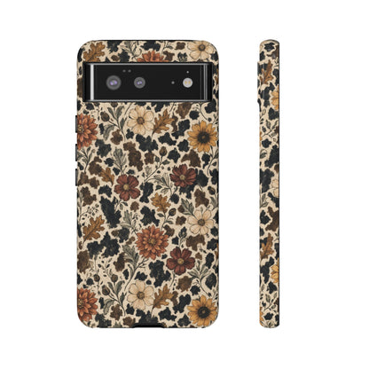 Autumn Cowhide Bloom Tough Case
