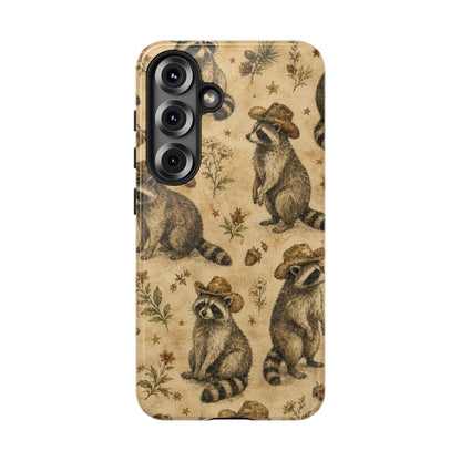 Painted Raccoon Tough Case