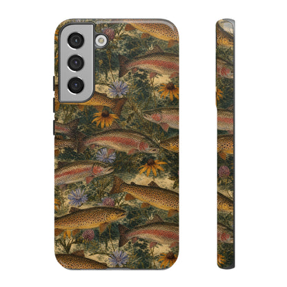 Floral Trout Tough Case