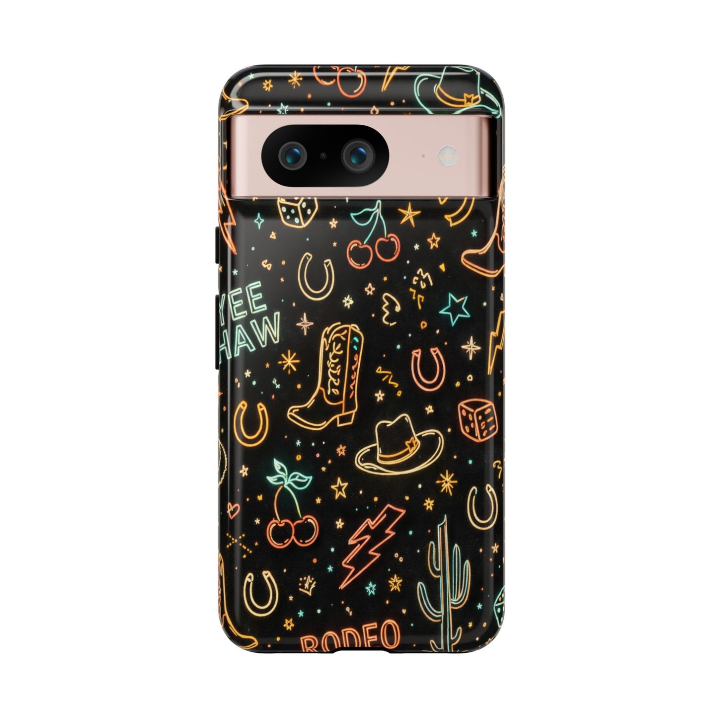 Retro Neon Rodeo Tough Case
