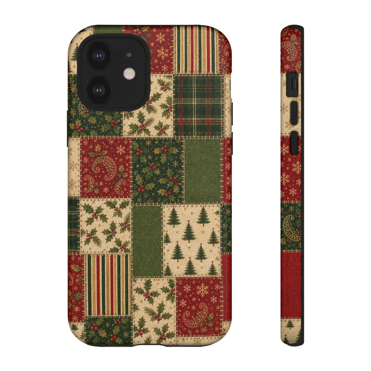 Holiday Patchwork Tough Case