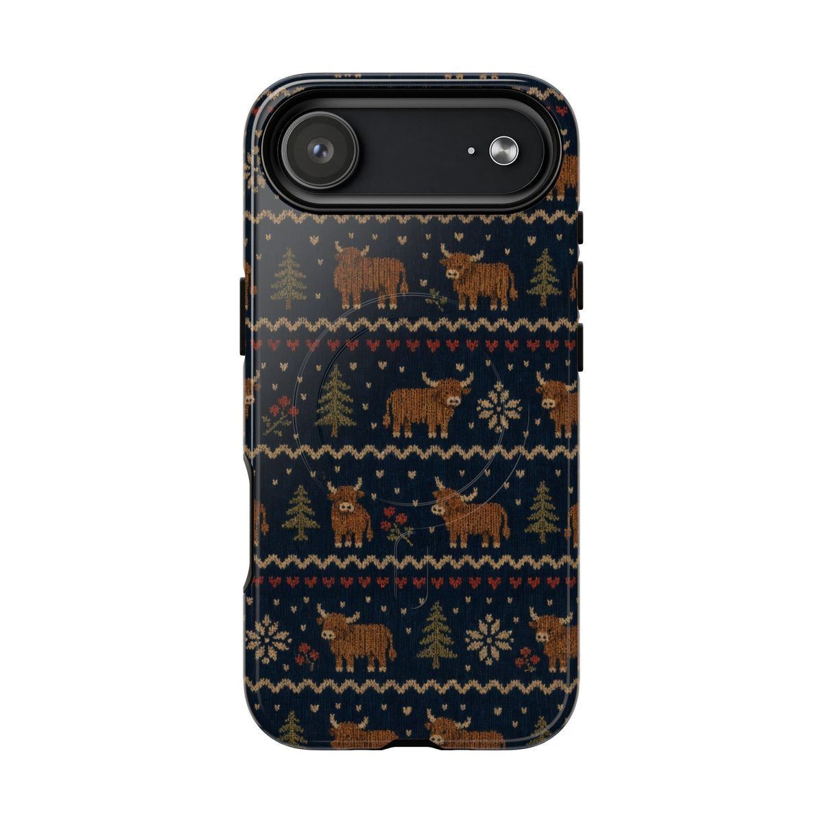 Highland Cow Sweater Magnetic Case
