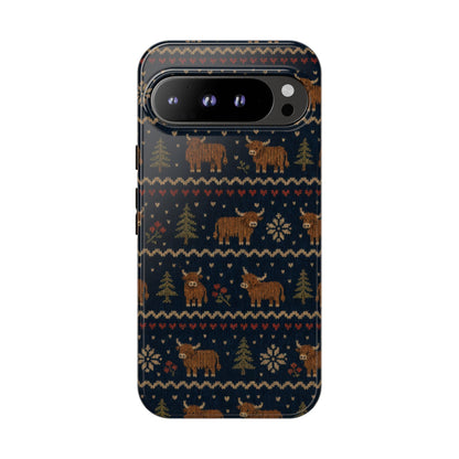 Highland Cow Sweater Tough Case
