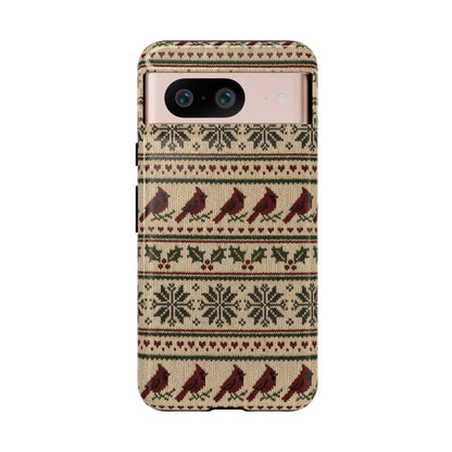 Fair Isle Cardinals Tough Case