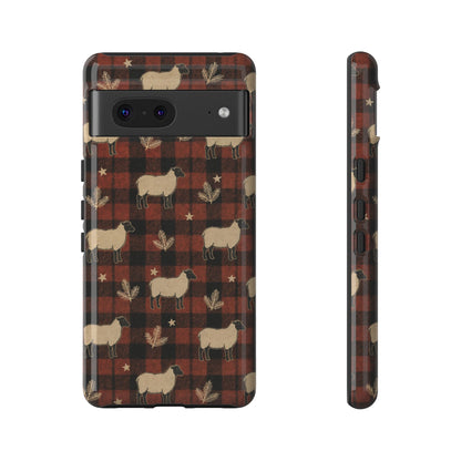Plaid Sheep Tough Case