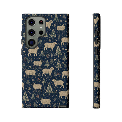 Snowy Sheep Tough Case