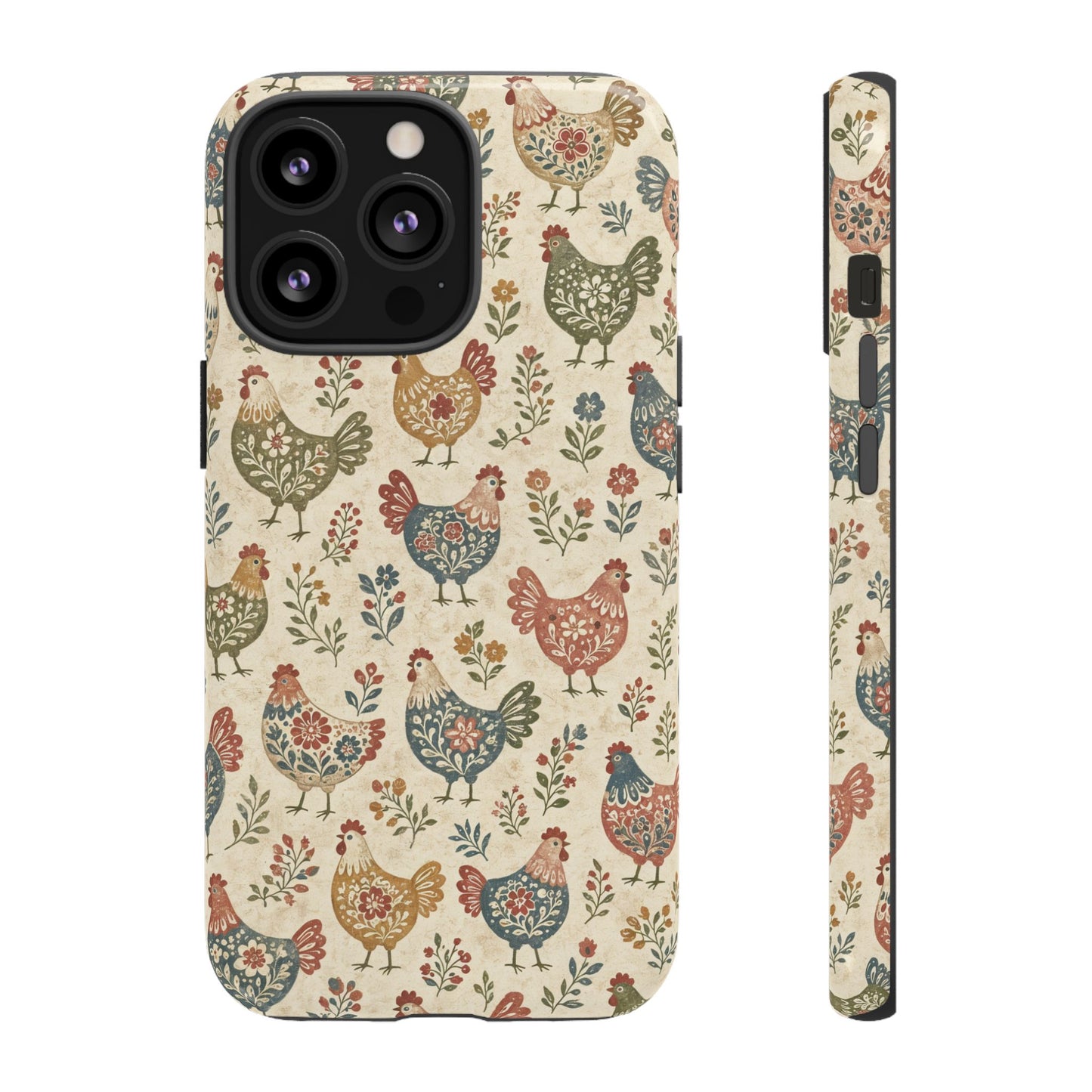 Calico Hens Tough Case