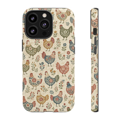 Calico Hens Tough Case