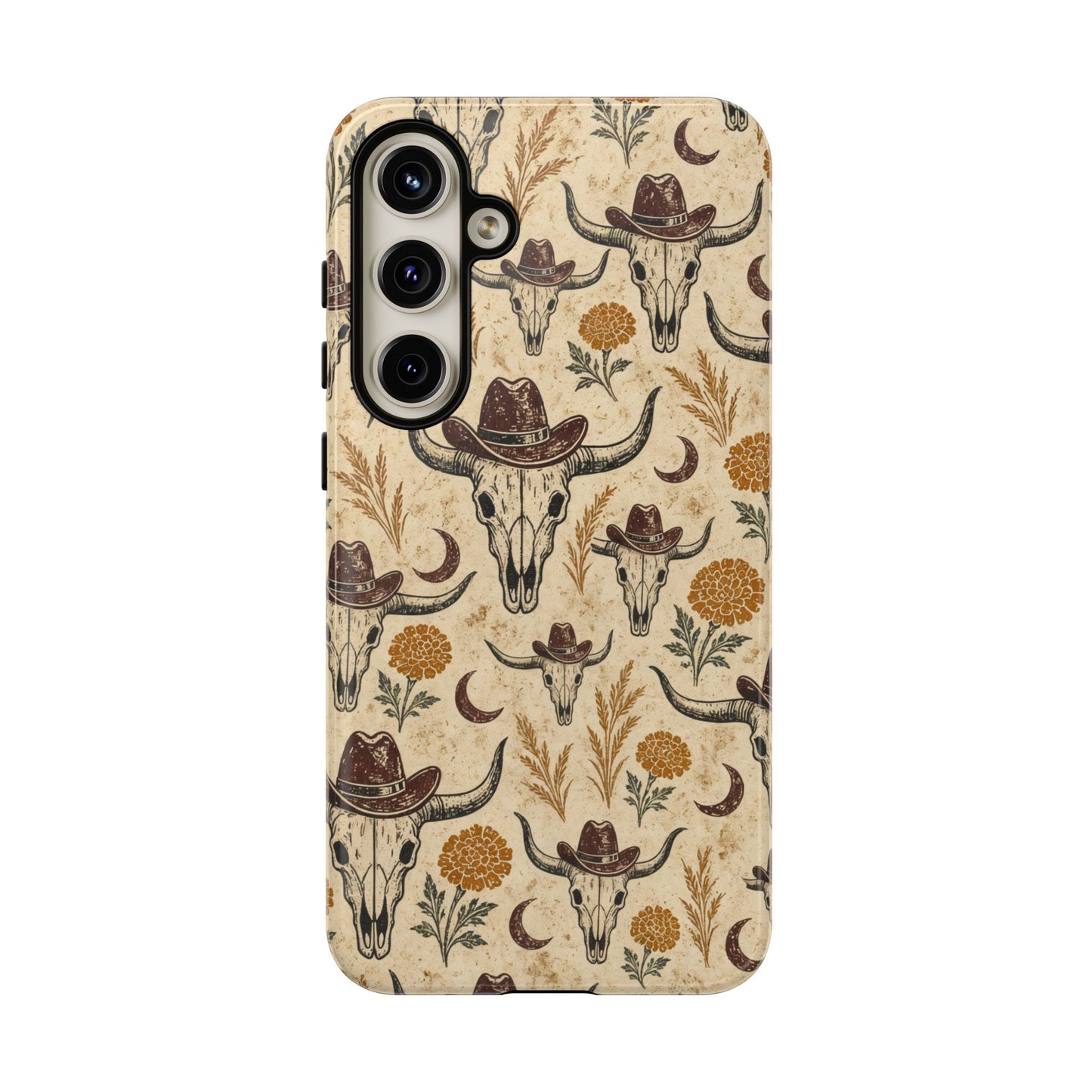 Marigold Skull Tough Case