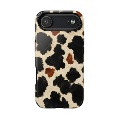 Painted Cowhide Magnetic Case