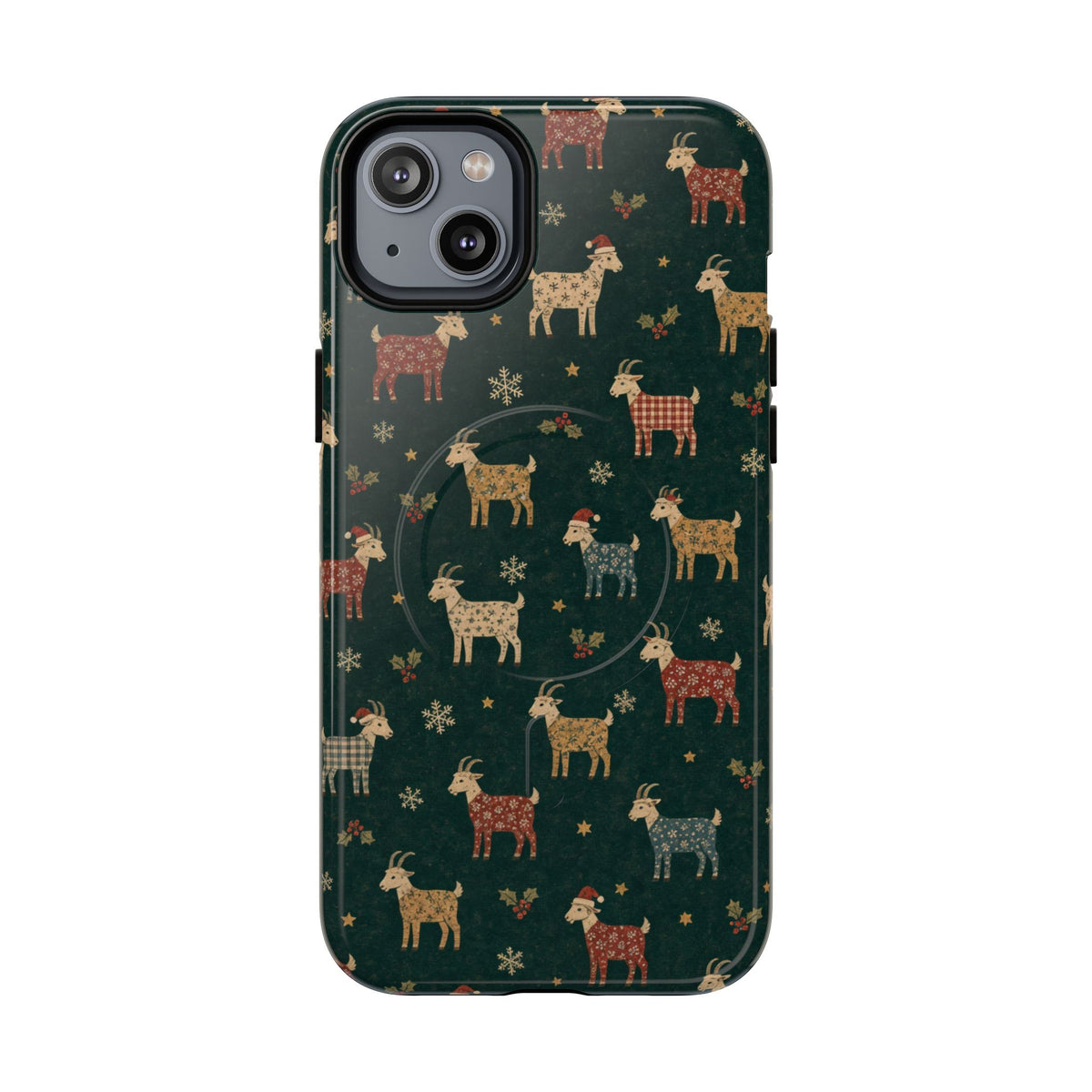Yuletide Goats Magnetic Case