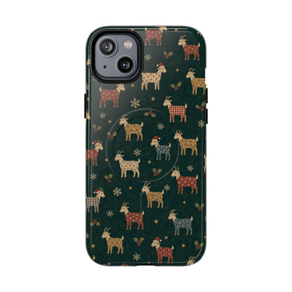 Yuletide Goats Magnetic Case