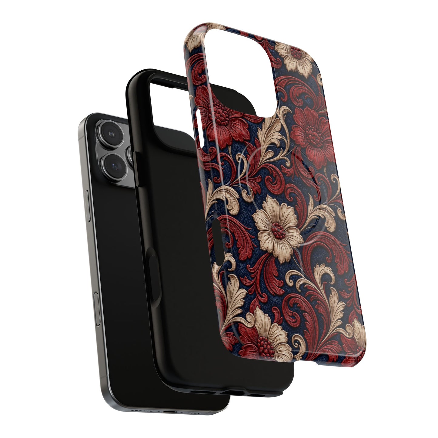 Patriotic Tooled Magnetic Case