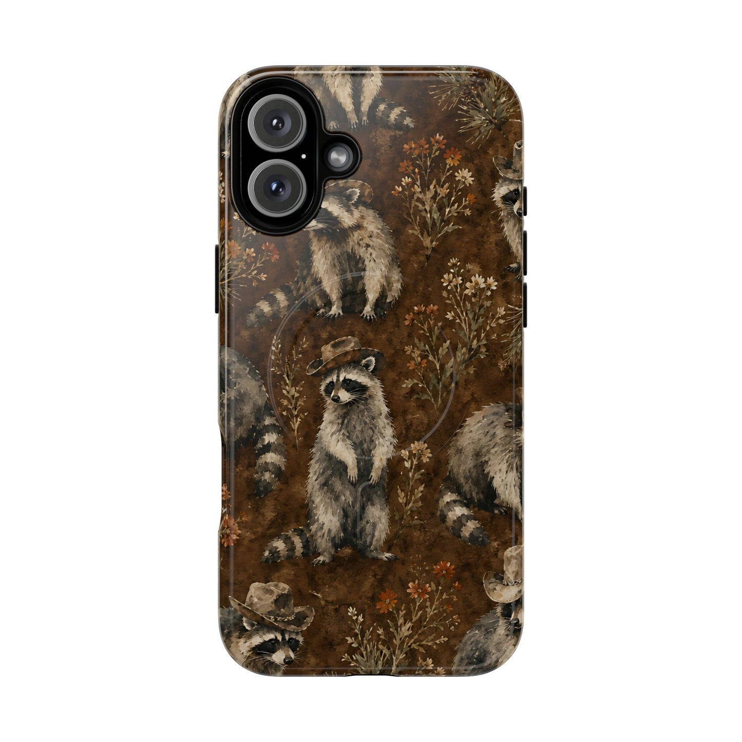 Prairie Raccoon Magnetic Case