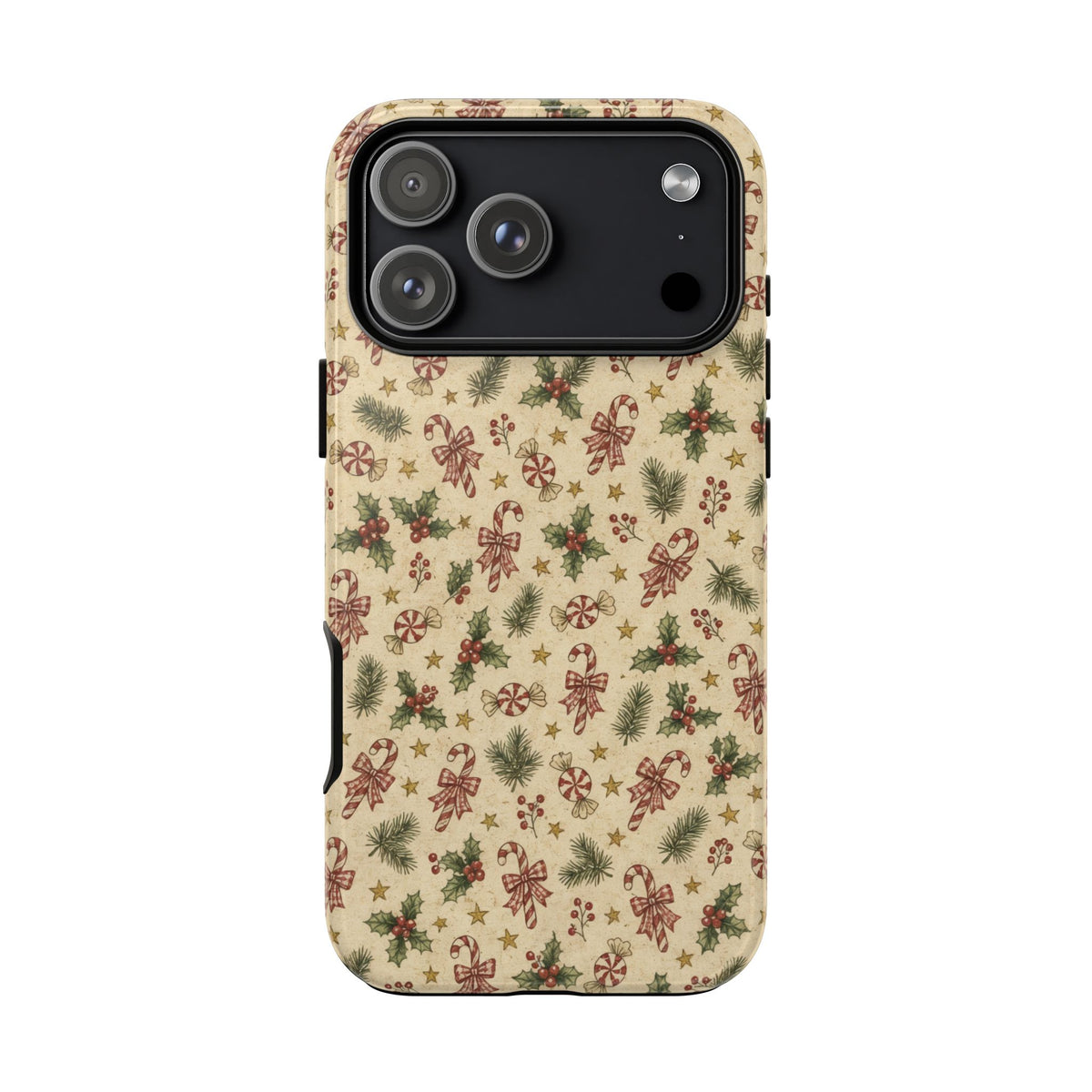 Candy Cane Gingham Tough Case