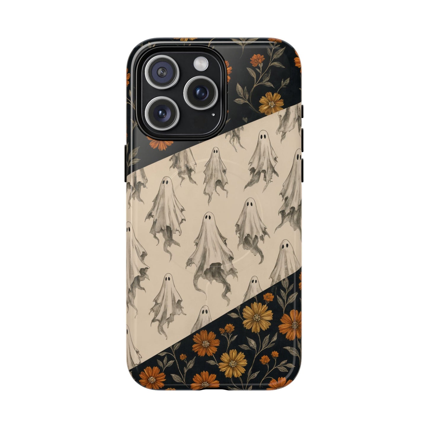 Ghost Marigold Swaths Magnetic Case