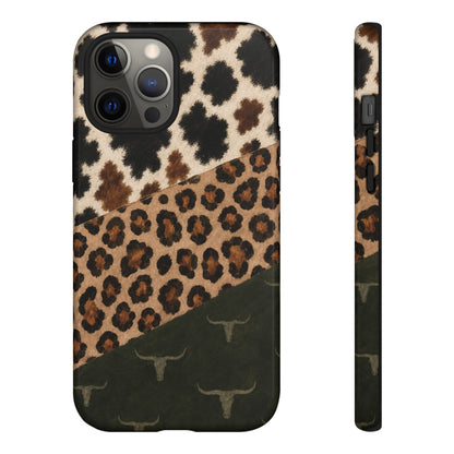 Leopard Longhorn Tough Case