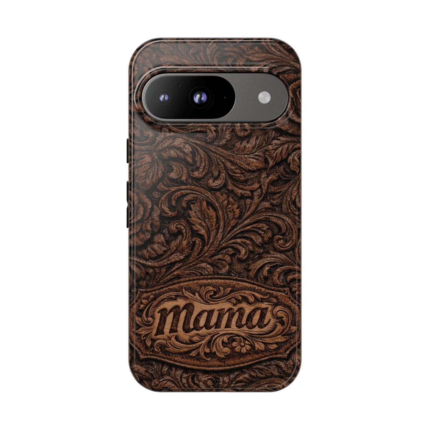 Carved Floral Mama Tough Case