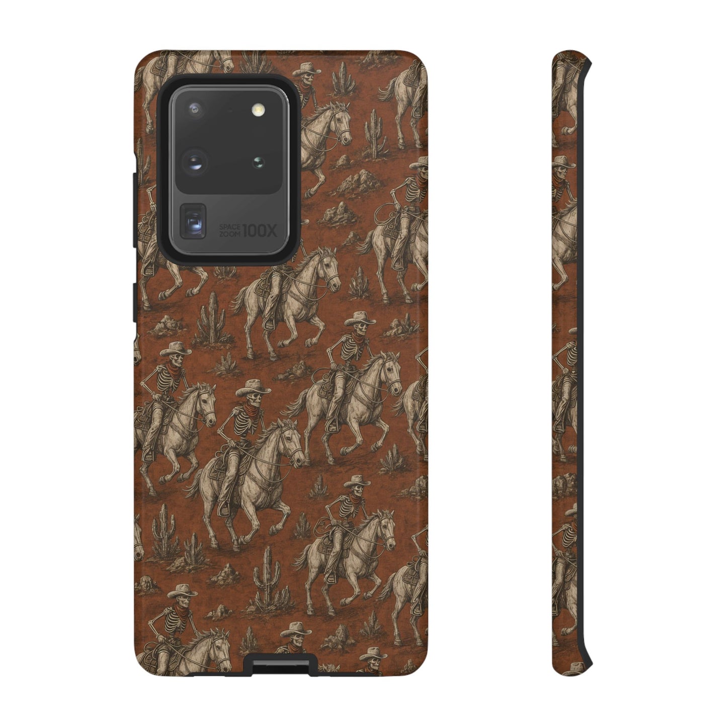 Skeleton Cowboy Ride Tough Case