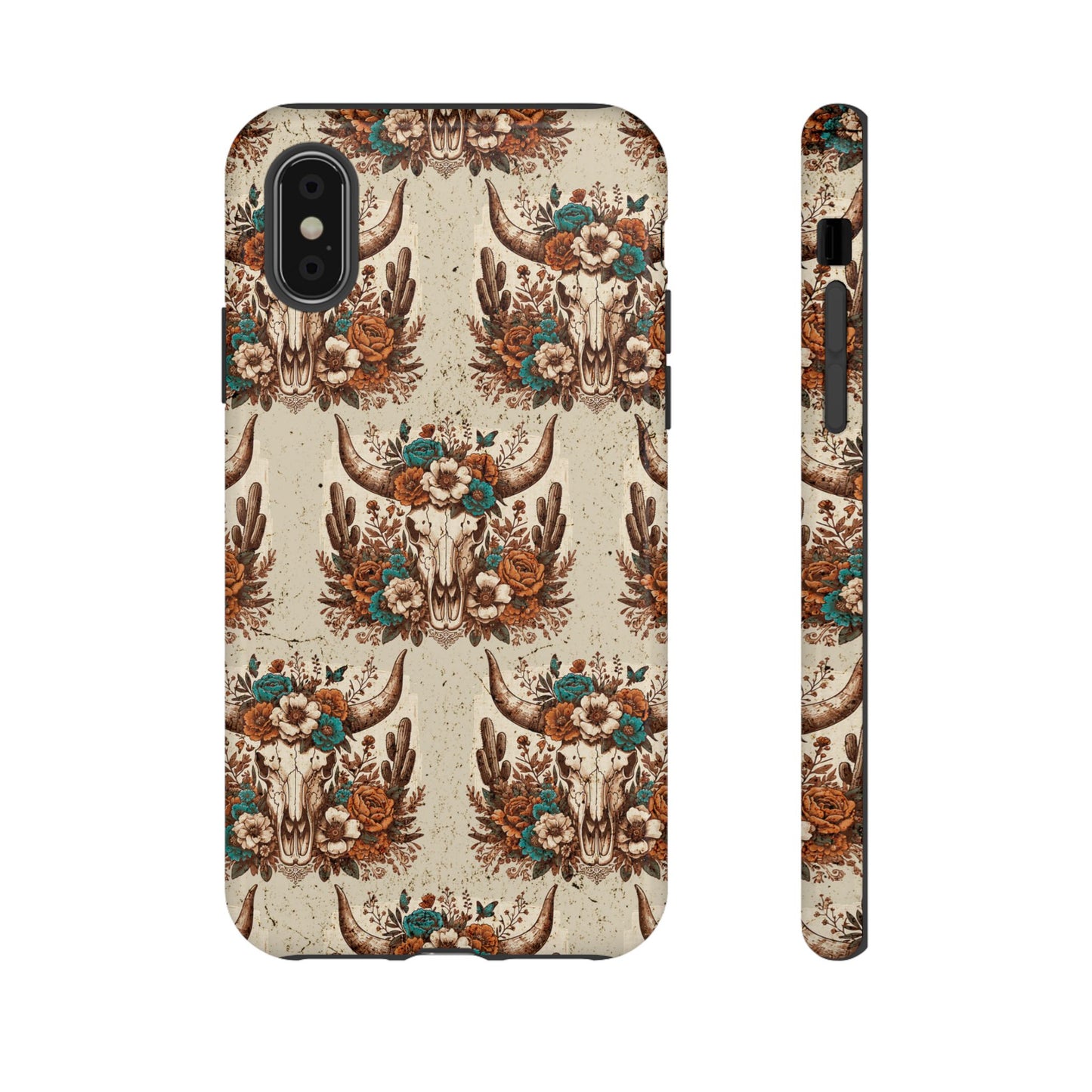 Boho Bull Skull Tough Case