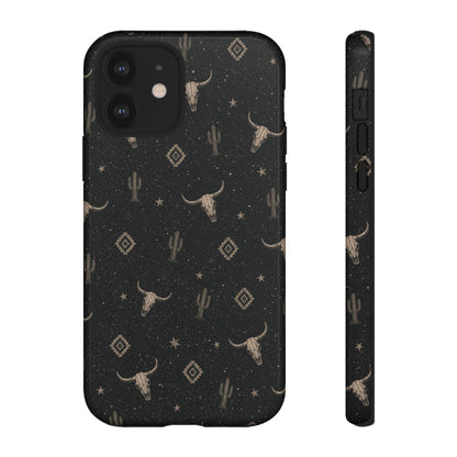 Midnight Longhorn Tough Case
