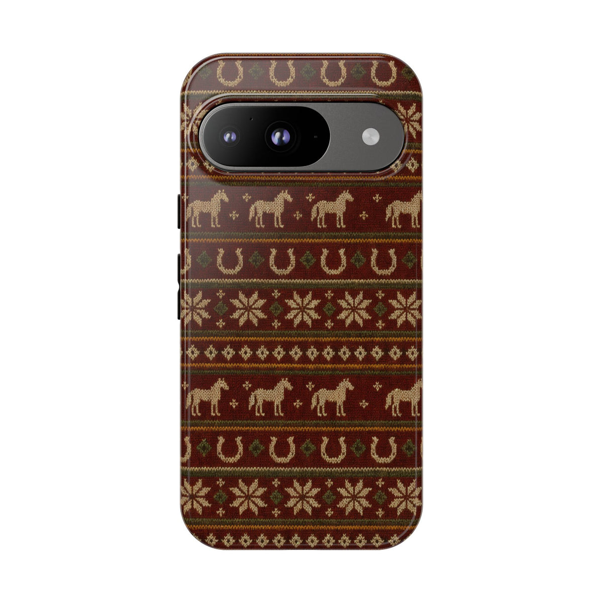 Fair Isle Horses Tough Case