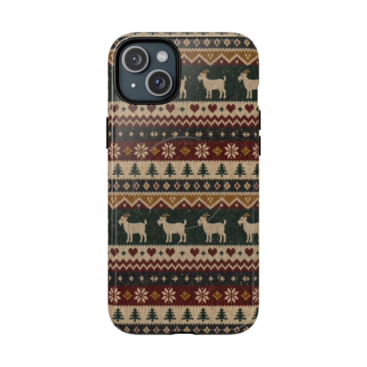 Fair Isle Goats Magnetic Case