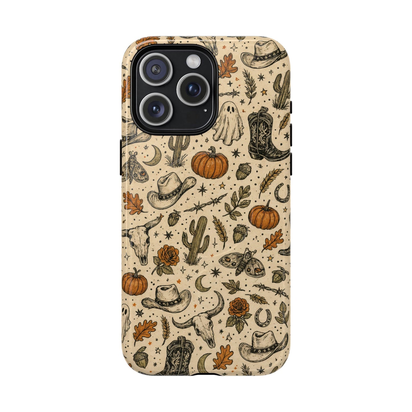 Halloween Western Doodles Magnetic Case