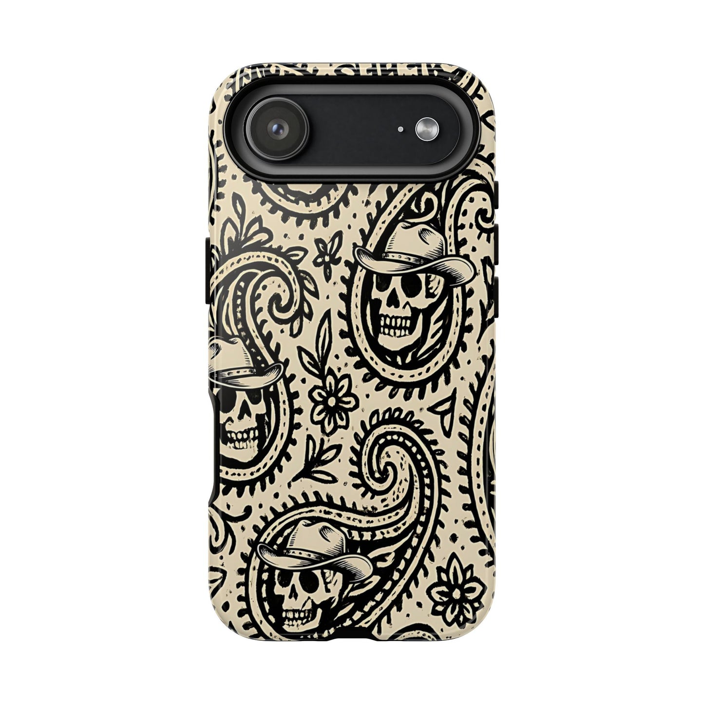 Cowboy Skull Paisley Tough Case