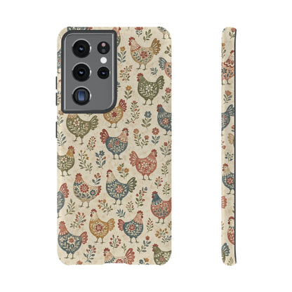 Calico Hens Tough Case