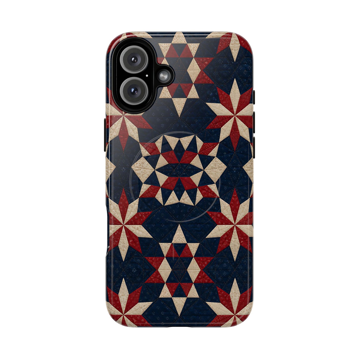 Patriotic Quilt Magnetic Case