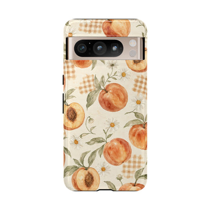 Peachy Gingham Tough Case