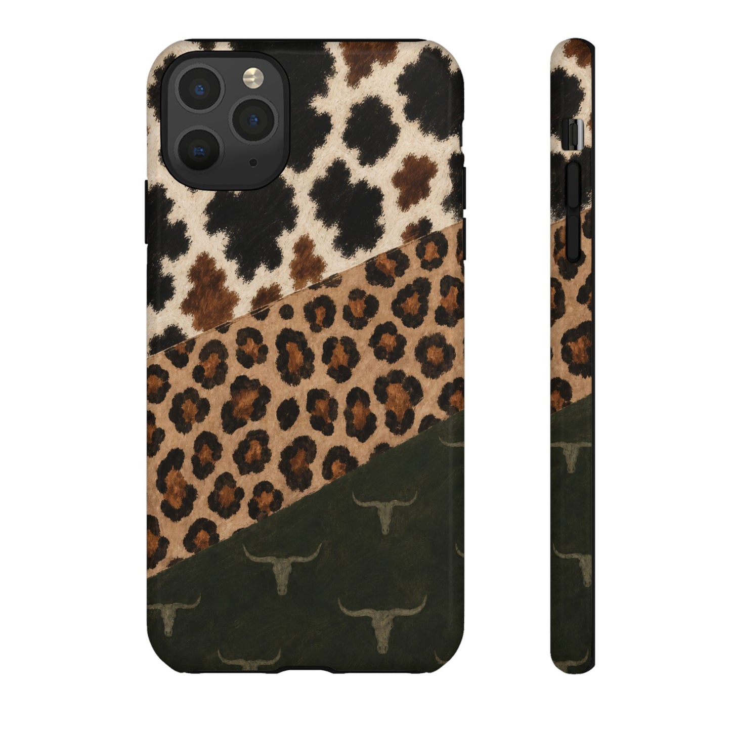 Leopard Longhorn Tough Case