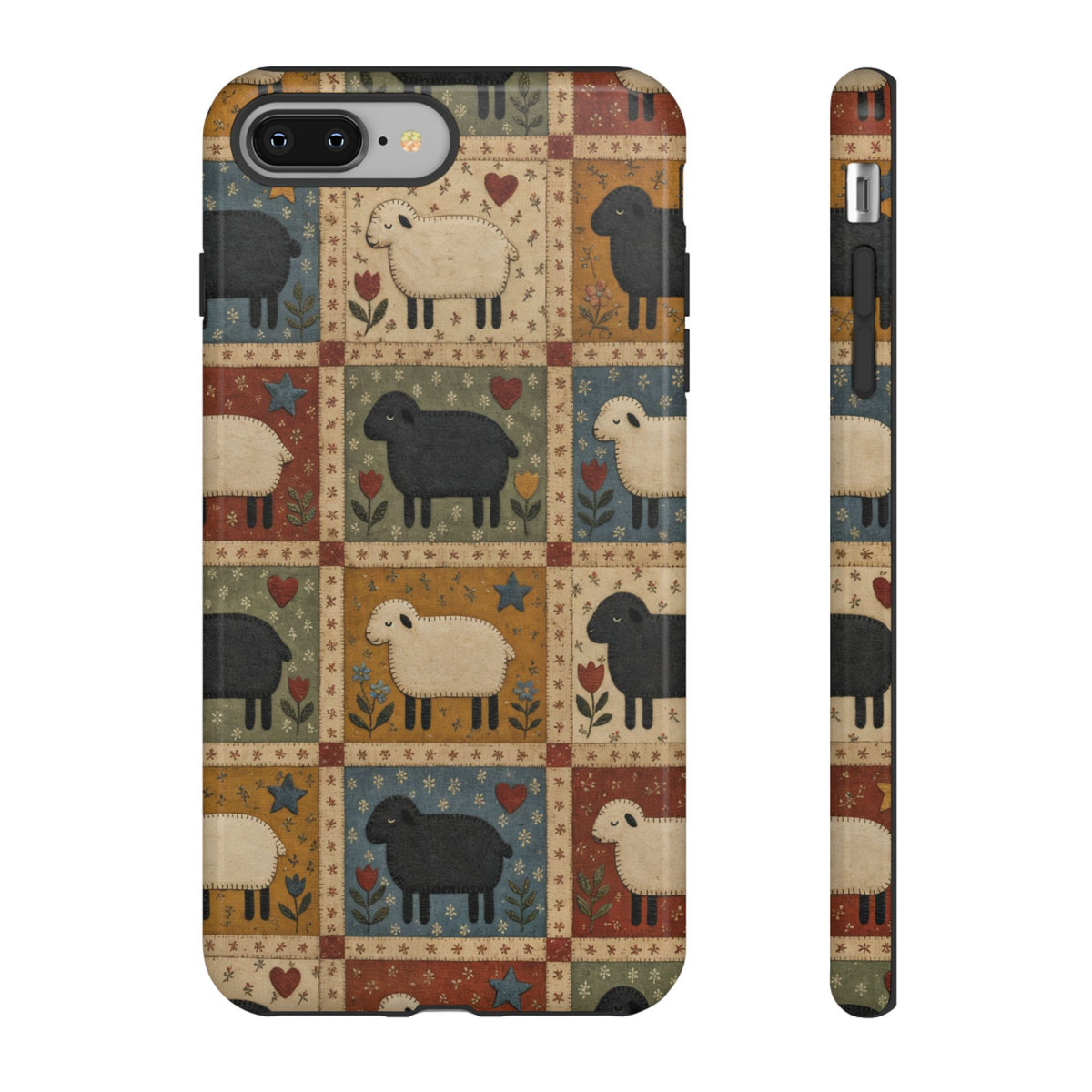 Sheep Quilt Tough Case