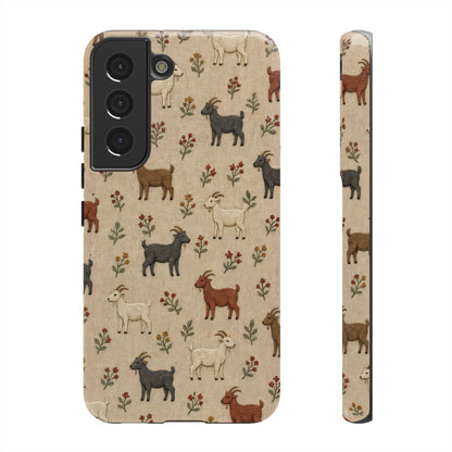 Stitched Goats Tough Case