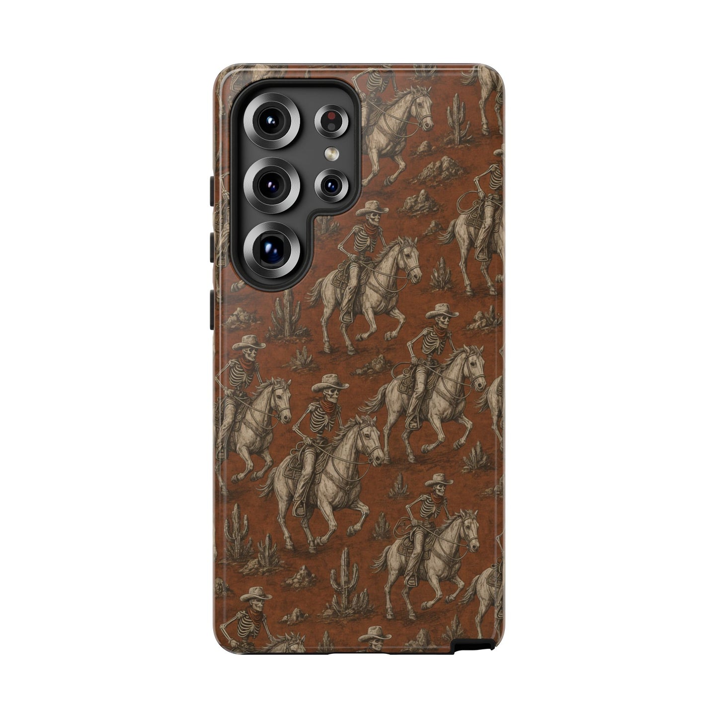 Skeleton Cowboy Ride Tough Case
