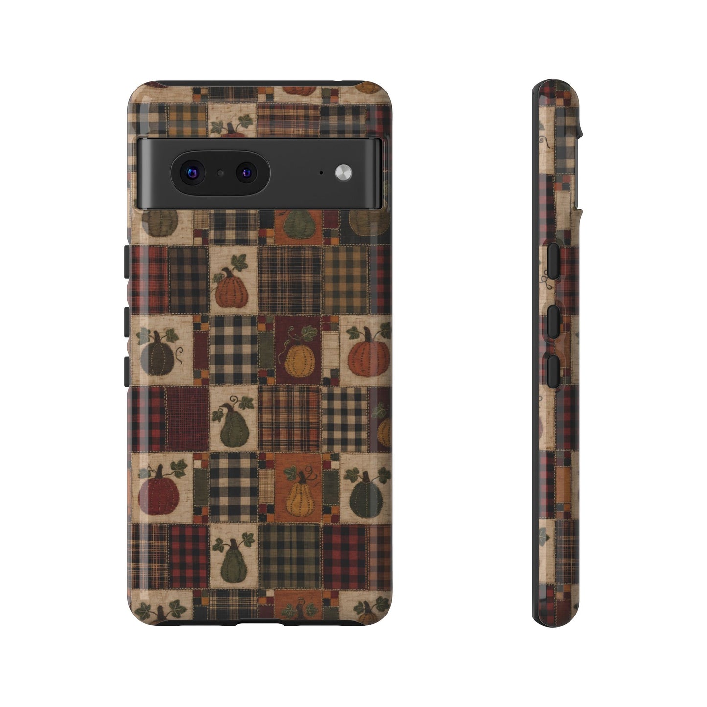 Plaid Pumpkin Tough Case