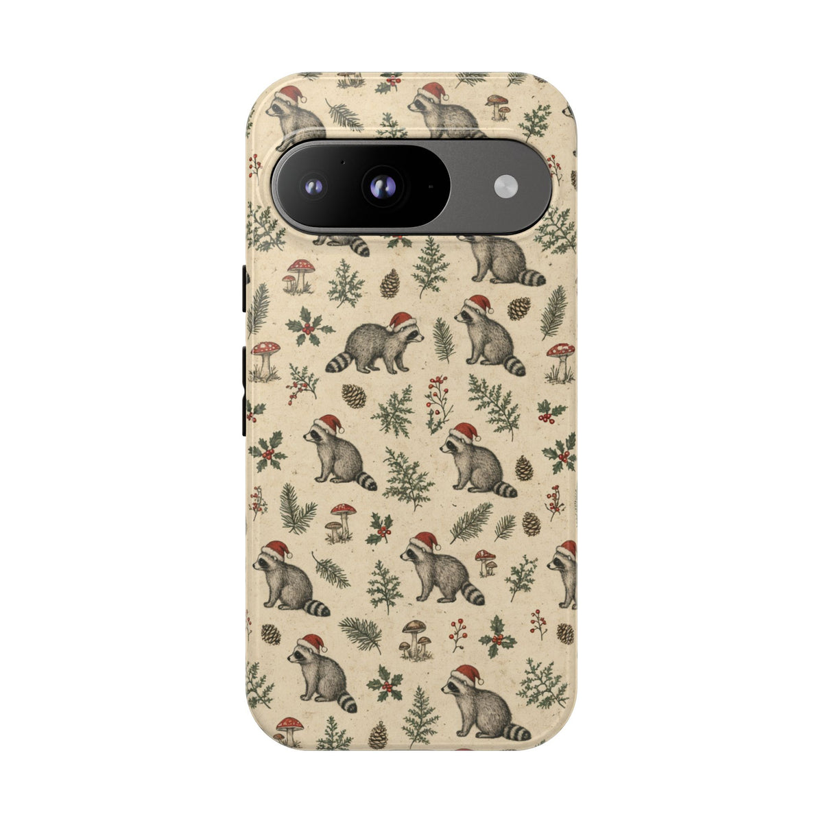 Santa Raccoons Tough Case