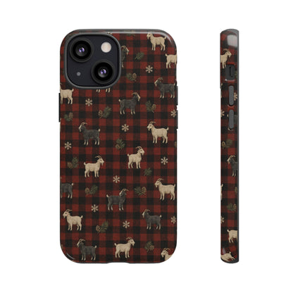 Buffalo Check Goats Tough Case