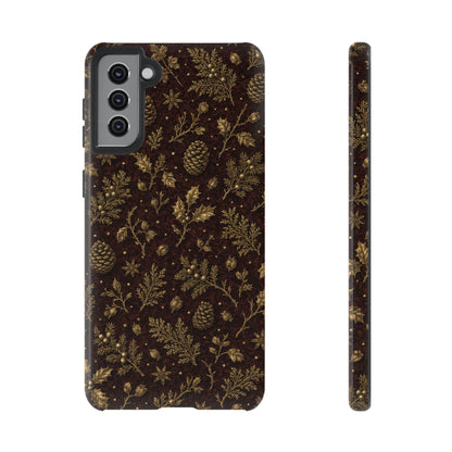 Brass Winter Botanicals Tough Case