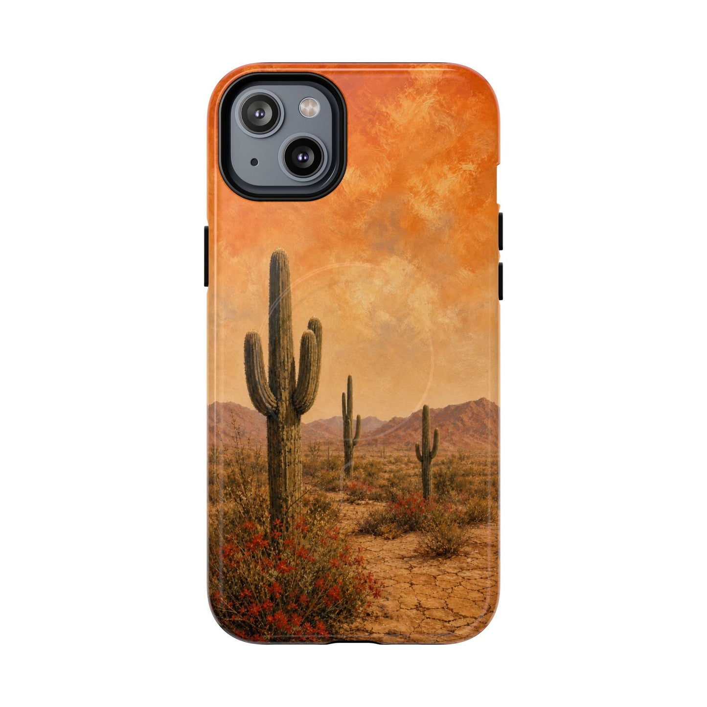 Sunset Cacti Magnetic Case