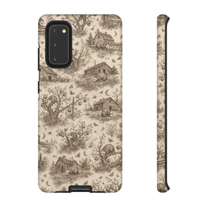 Opossum Toile Tough Case
