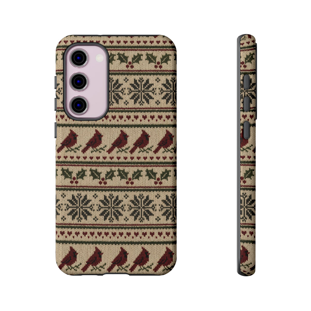 Fair Isle Cardinals Tough Case