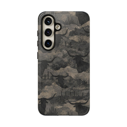 Camo Longhorns Tough Case