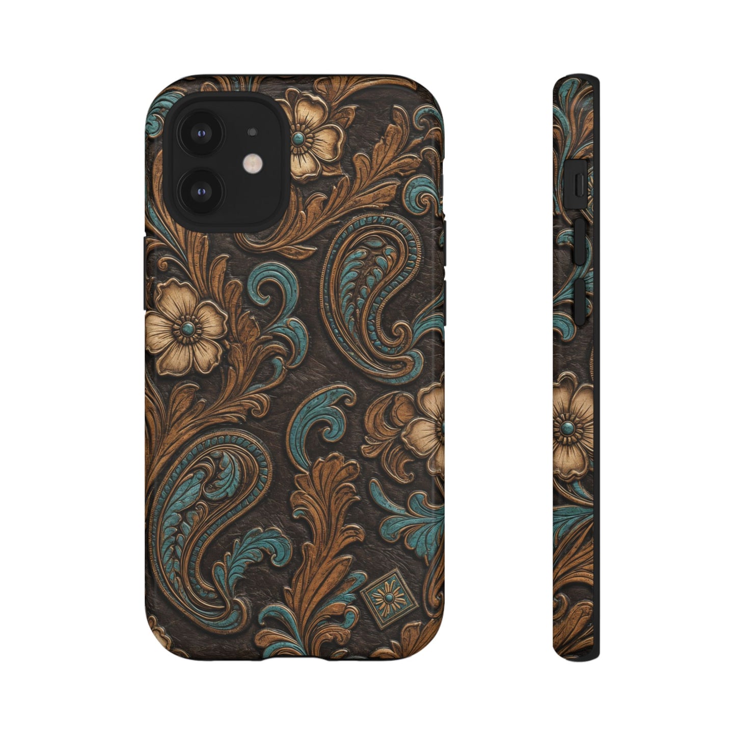 Tooled Paisley Tough Case