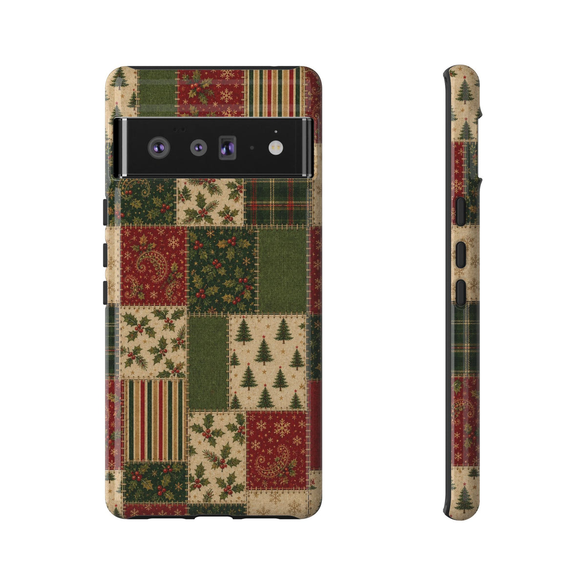 Holiday Patchwork Tough Case