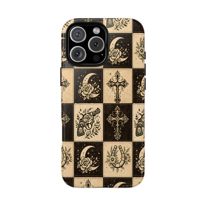 Western Patchwork Icons Tough Case