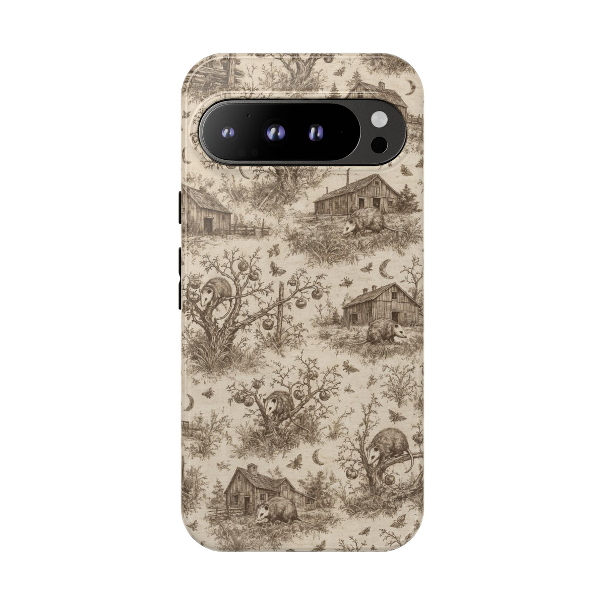 Opossum Toile Tough Case