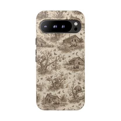 Opossum Toile Tough Case
